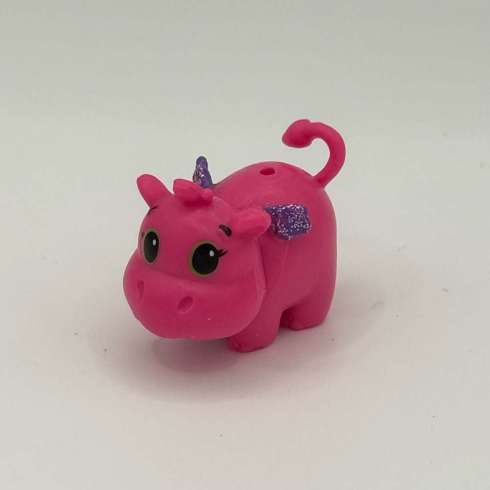 Hatchimals CollEGGtibles Season 1 Pink Hiphatch Figure with Purple Glitter Wings